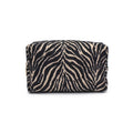 Zebra Print Cosmetic & Travel Organizer Pouch